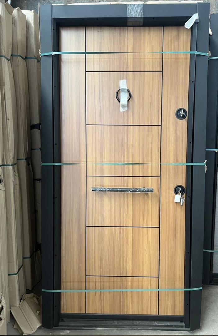 Modern Oak Glazed Door